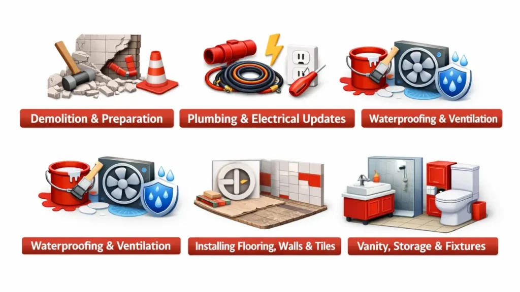 Bathroom Remodeling Process Explained